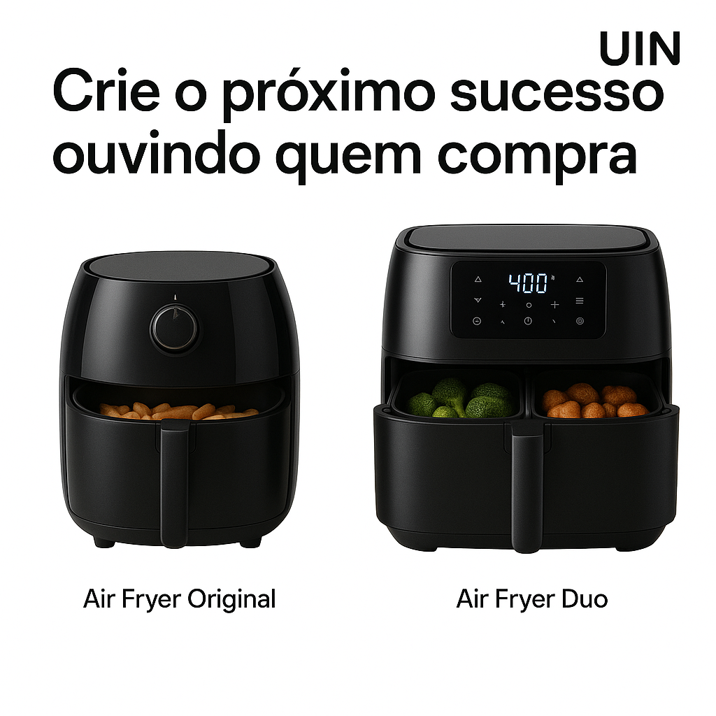 Exemplo UIN de análise de sentimentos aplicada ao desenvolvimento de produtos